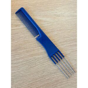 Comare professional styling tools teasing comb Mark V (blue) CCP105 serrated SEE